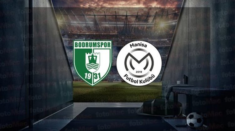 Bodrumspor - Manisa FK maçı ne zaman, saat kaçta ve hangi kanalda canlı yayınlanacak? | TFF 1. Lig
