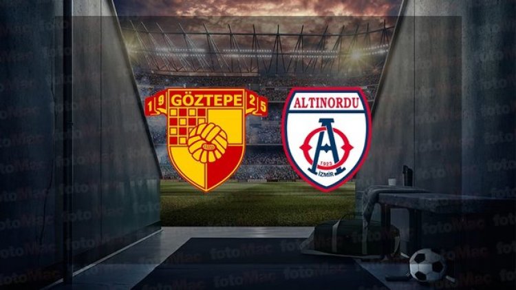 Göztepe - Altınordu maçı ne zaman, saat kaçta ve hangi kanalda canlı yayınlanacak? | TFF 1. Lig