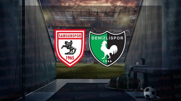 Samsunspor - Denizlispor maçı ne zaman, saat kaçta ve hangi kanalda canlı yayınlanacak? | TFF 1. Lig