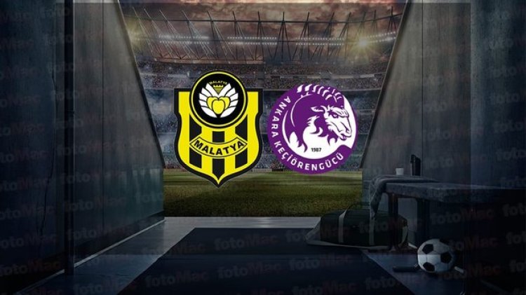 Yeni Malatyaspor - Keçiörengücü maçı ne zaman, saat kaçta ve hangi kanalda canlı yayınlanacak? | TFF 1. Lig